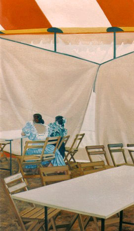 Een tent bar