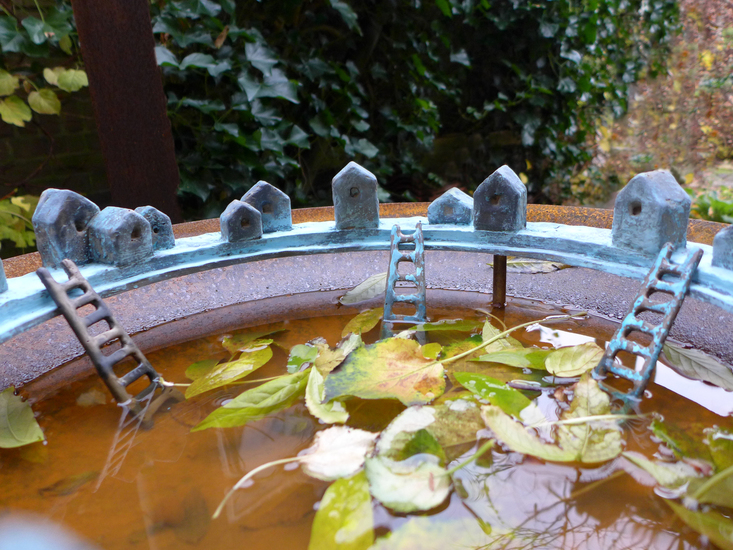Dorpje aan het water