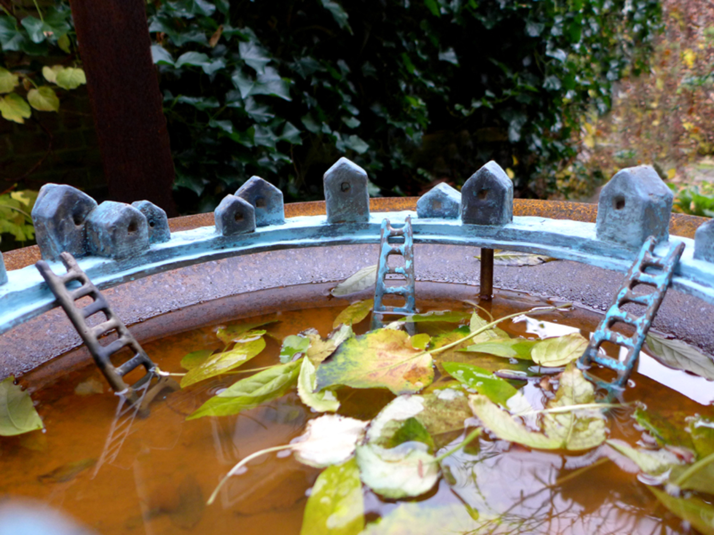 Dorpje aan het water