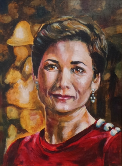 Project Rembrandt, portret van Annechien Steenhuizen