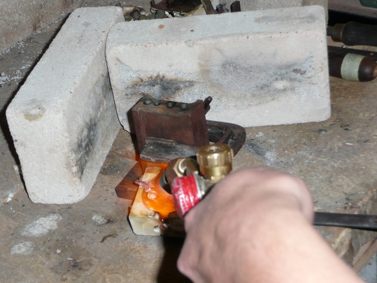 smelten van edelmetalen