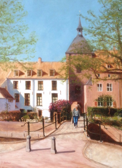 Zuidsingel met Dieventoren