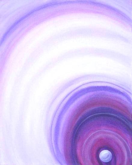 Zevende Chakra Violet en Heelheid
