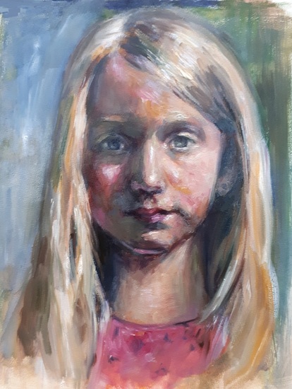 Portretstudie meisje 3