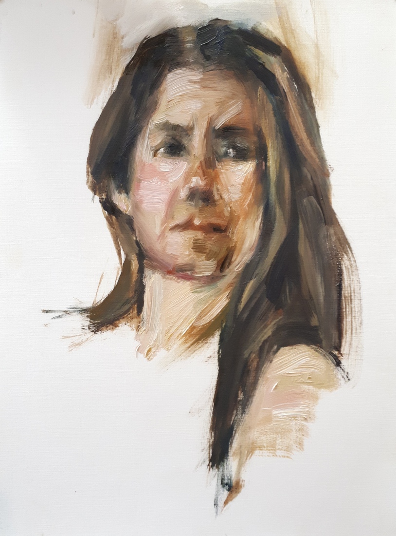 Portretstudie Saskia 2