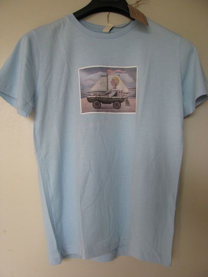 T-shirt lichtblauw