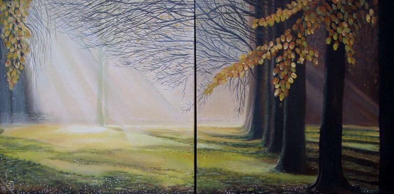 Herfstbos 2-luik (v)