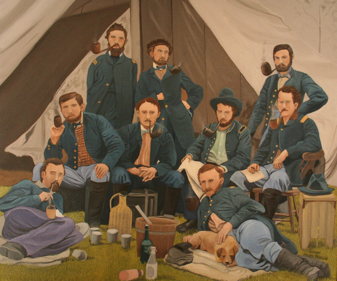 the pipe smokers company of the civil war