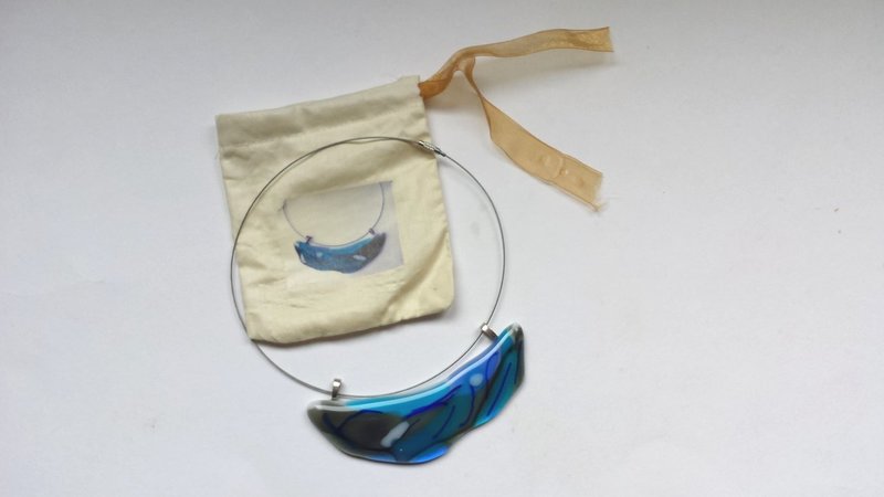 Glas kunst hanger