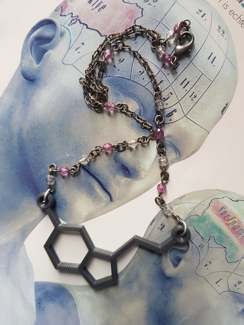 Serotonine kort collier