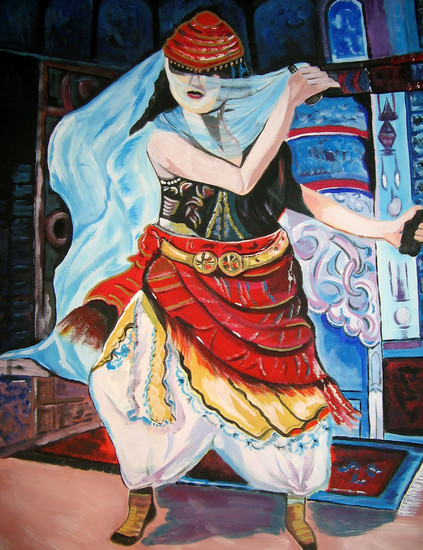 Oriëntaalse danseres