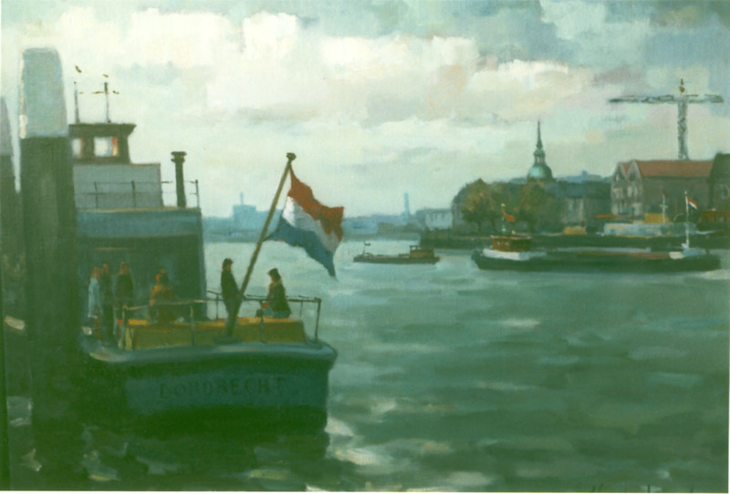 Zicht op Dordrecht