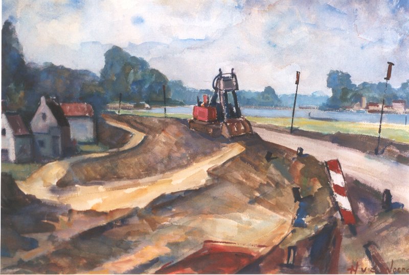 Dijkverzwaring Zaltbommel