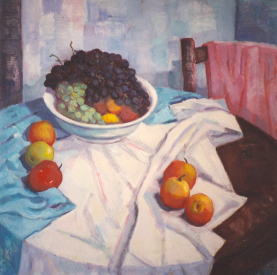 Stilleven met fruit
