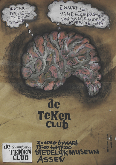 DE TEKEN CLUB 6 MAART (POSTER)