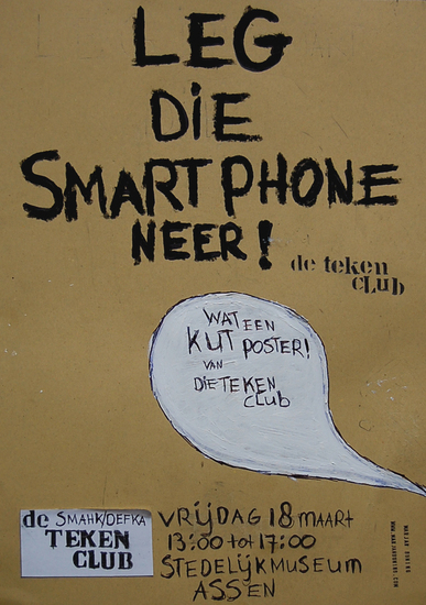 DE TEKEN CLUB 18 MAART (POSTER)