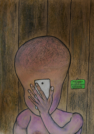 STOP LOOKING AT YOUR FUCKING PHONE