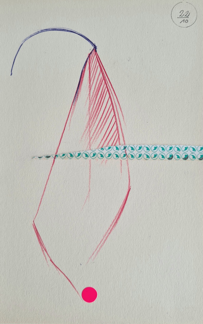 The pink dot is not the essence of the work