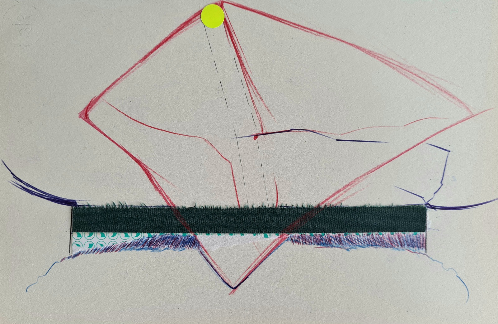 The green line