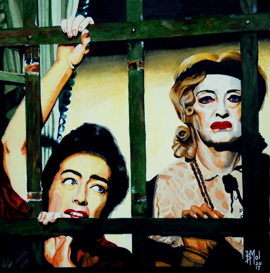 Bette Davis and Joan Crawford