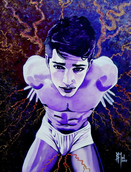 Moody Violet