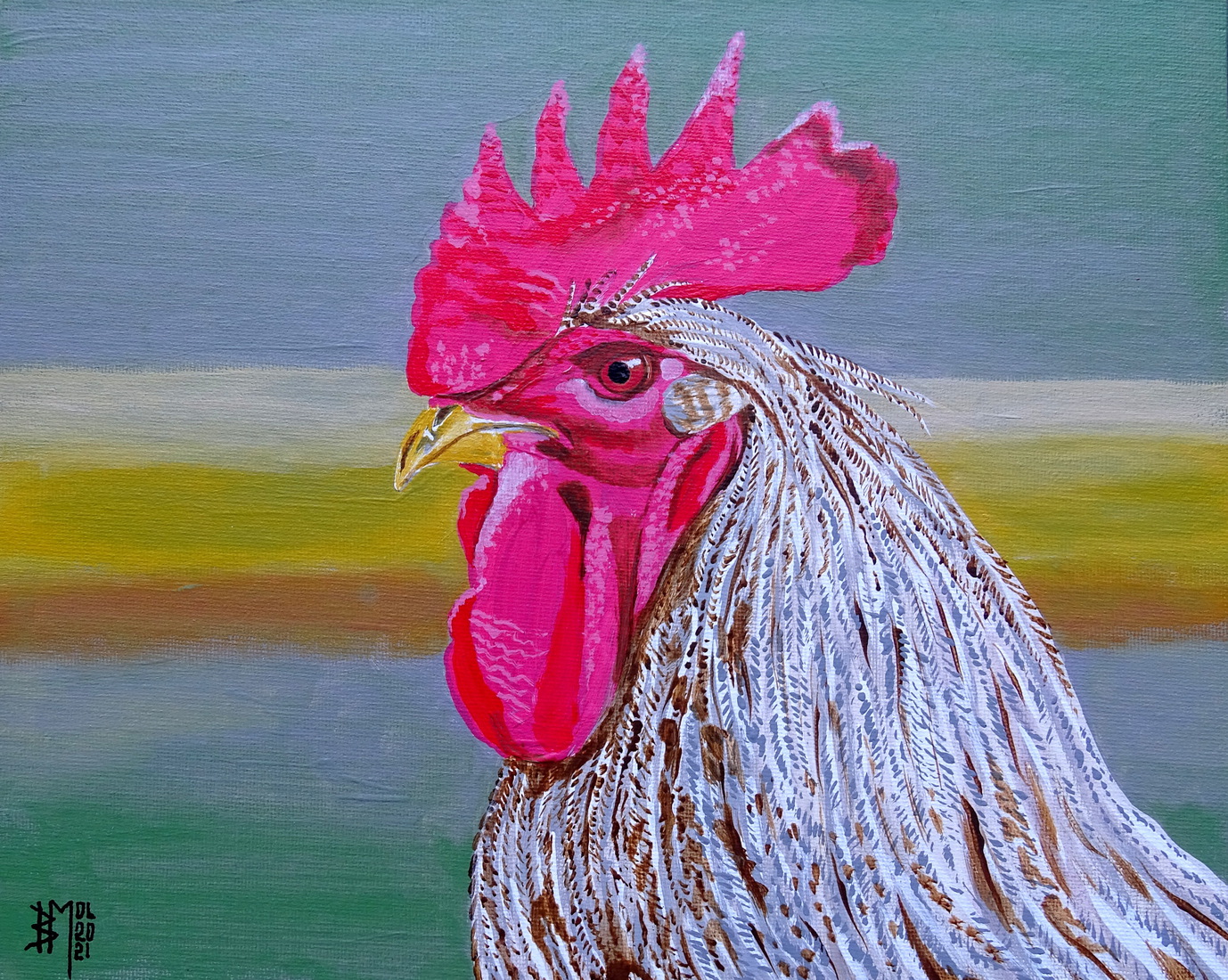 Haan nr. 2 (rooster-2021)