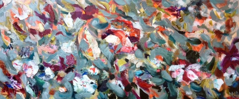 Beweging | 140 x 60 cm | expo @ Galerie ArtFusion Amsterdam | Verkocht
