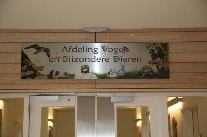 Naambord universiteitkliniek Utrecht