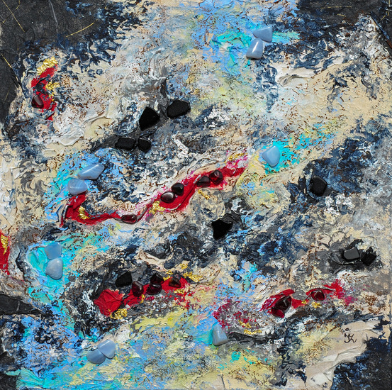 Steenbok - Sterrenbeeld schilderij