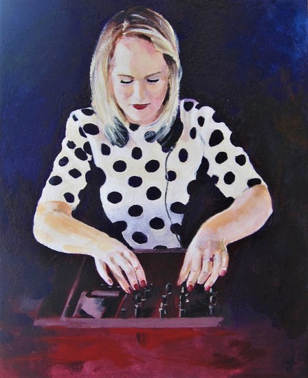 Portret van een dj