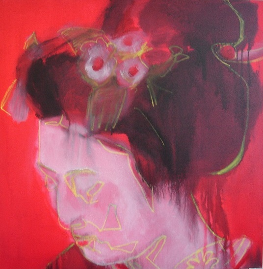 Geisha o.a. glasverf MARQUA215 € 495