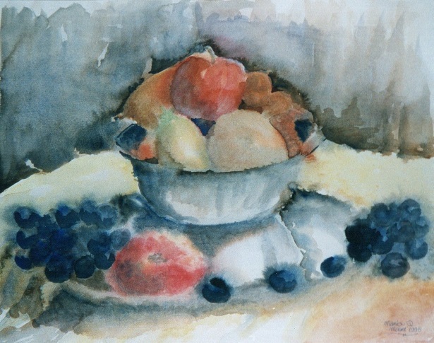 Aquarel fruitschaal MARQUA1112 €149