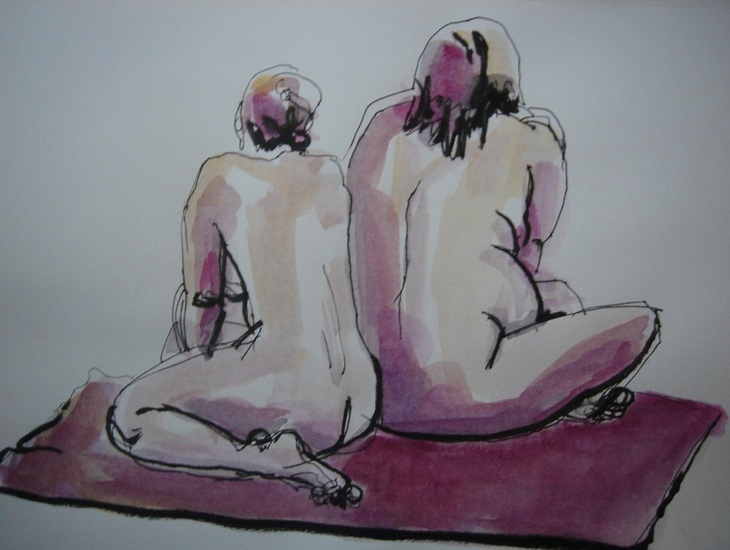 Ruggen twee vrouwen €42,50