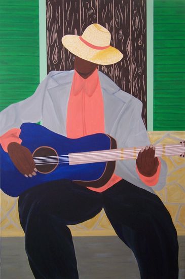 The guitar man