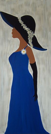 Lady in Blue