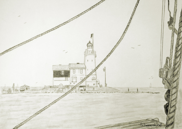 Vuurtoren Het paard van Marken
