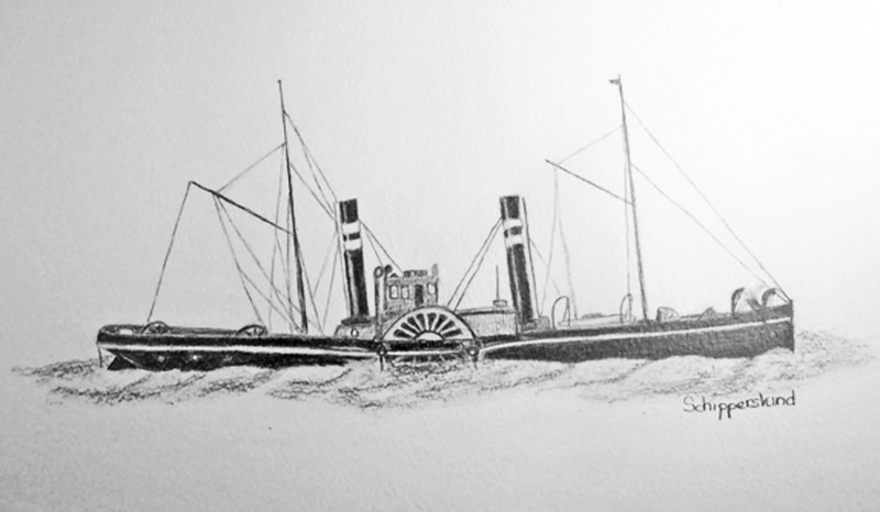 Raderstoomsleepboot Hercules