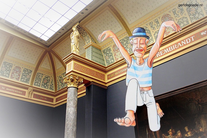 Danser in Rembrandtzaal