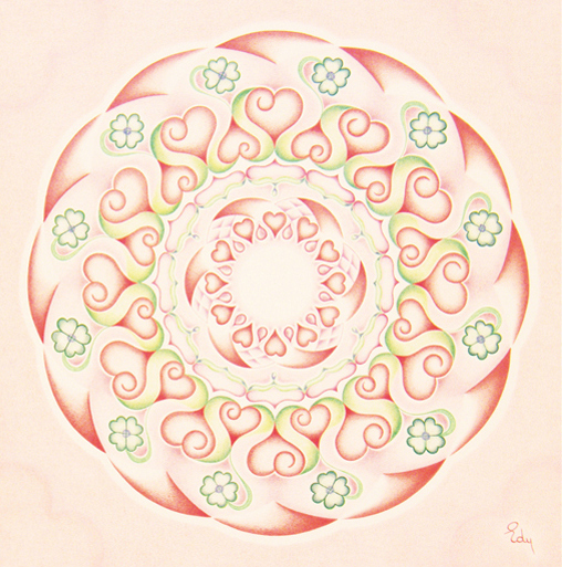 Chakra rood hart