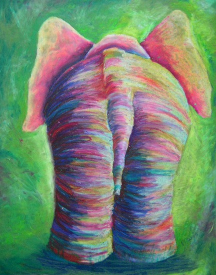 olifant in pyama