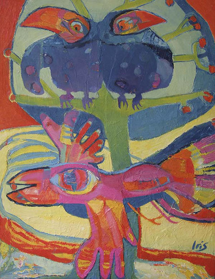 Cherry thief (SOLD)