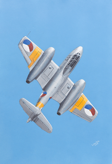 Gloster Meteor T7 (Bestelnr. MLD- 120)