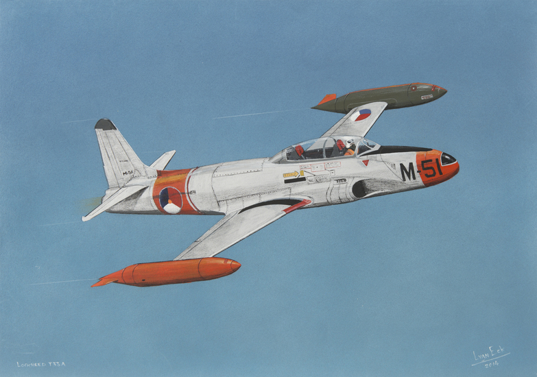 Lockheed T33-A (Bestelnr.KLU-30)