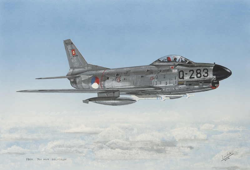 North American F-86K Sabre (Bestelnr. KLU-40)