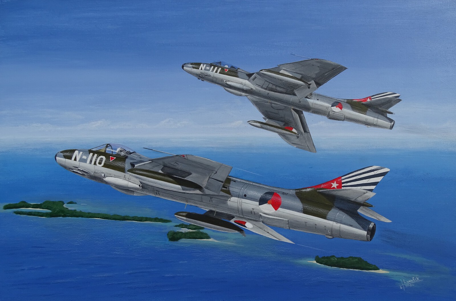 Hawker Hunter Mk4 (Bestelnr.KLU-130)