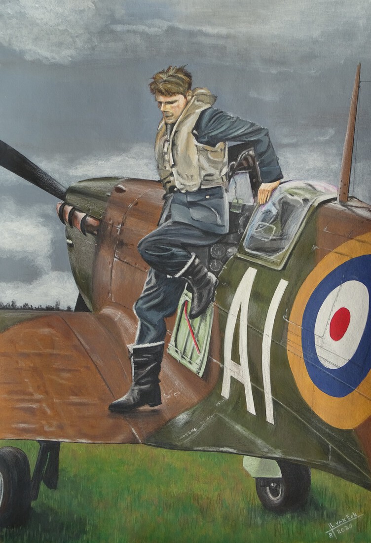 RAF pilot.(Bestelnr.RAF-11)