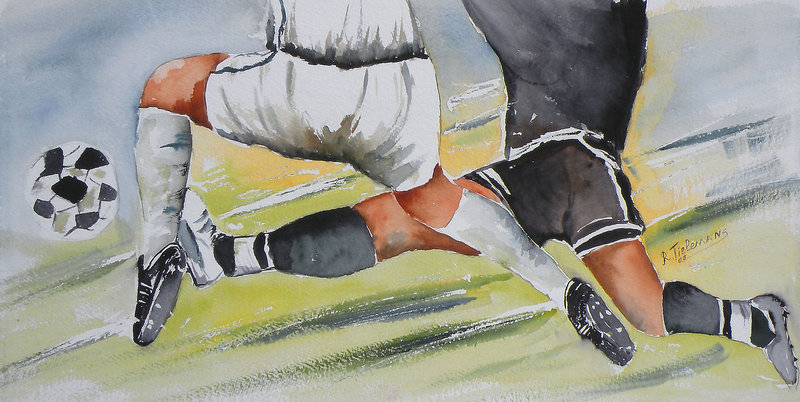Voetbalduel