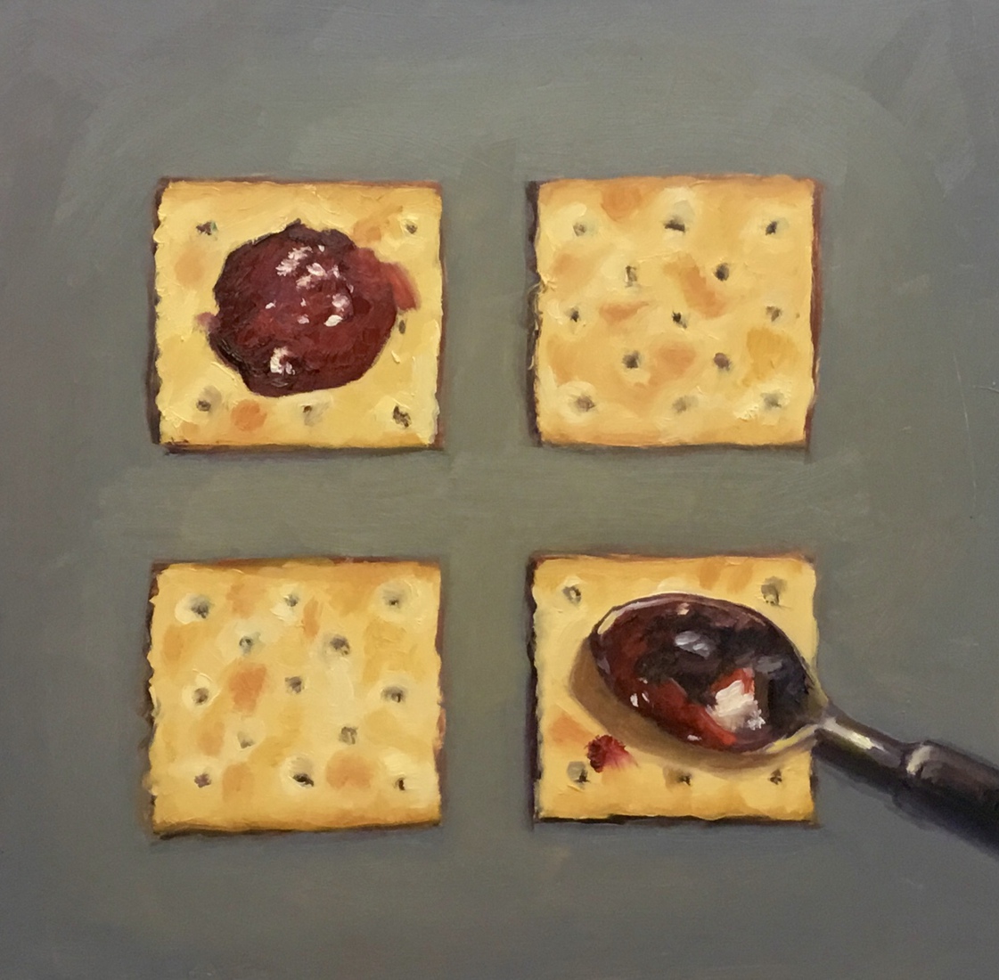Toastje met jam