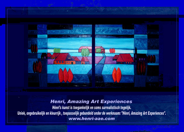 Amazing Diptych (NL kunstkaart)