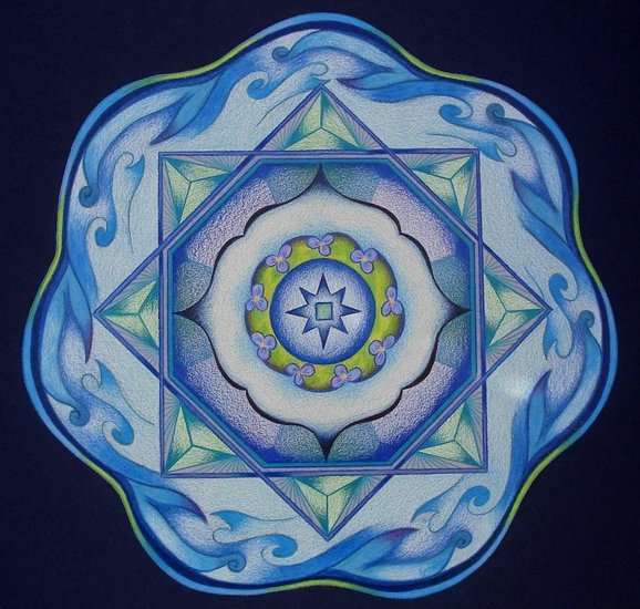 Numerologische mandala
